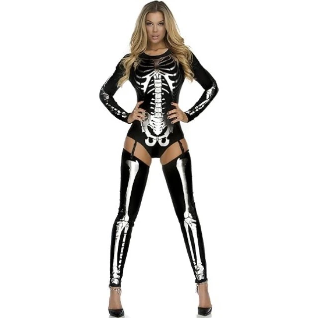 Sexy Skeleton Bodysuit