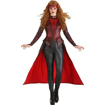 Scarlet Witch Dräkt Kvinnor