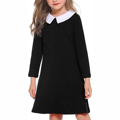 Onsdag Addams Costume Tonåring